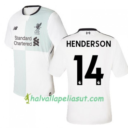 Jalkapallo Pelipaidat Liverpool HENDERSON 14 Vieraspaita 2017-2018 Lyhythihainen