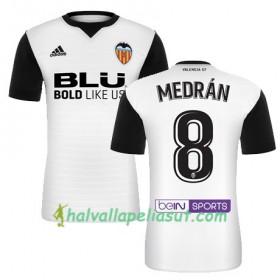 Jalkapallo Pelipaidat Valencia CF MEDRAN Kotipaita 2017-2018 Lyhythihainen