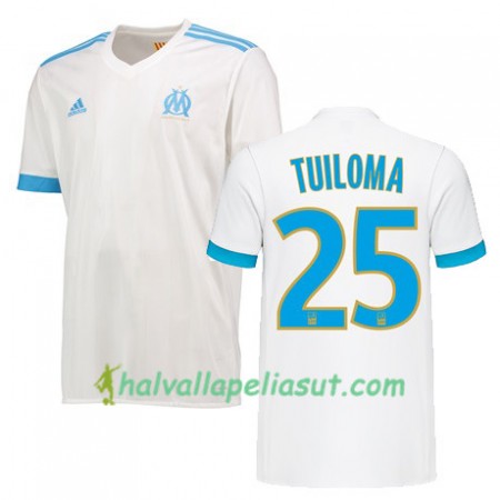 Jalkapallo Pelipaidat Olympique de Marseille BILL TUILOMA 25 Kotipaita 2017-2018 Lyhythihainen