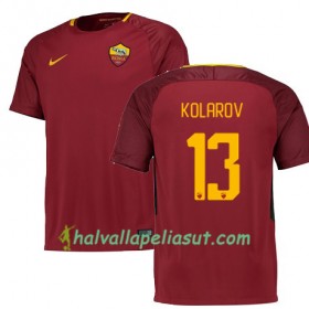 Jalkapallo Pelipaidat AS Roma KOLAROV 13 Kotipaita 2017-2018 Lyhythihainen