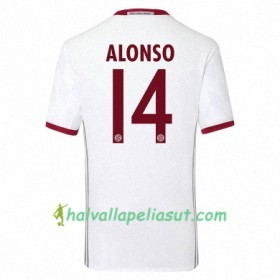 Jalkapallo Pelipaidat FC Bayern München ALONSO 14 3 Paita 2017-2018 Lyhythihainen