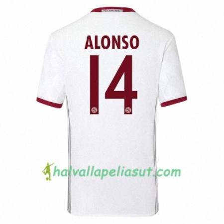 Jalkapallo Pelipaidat FC Bayern München ALONSO 14 3 Paita 2017-2018 Lyhythihainen
