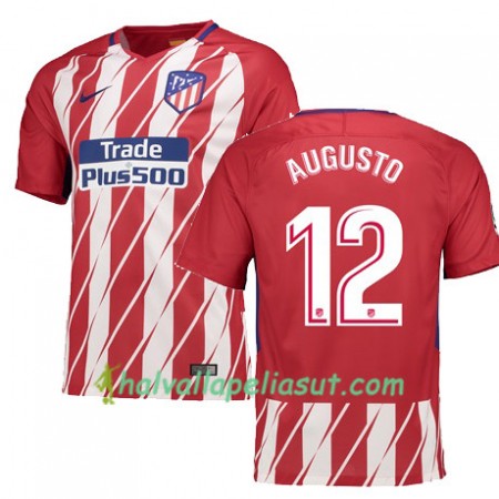 Jalkapallo Pelipaidat Atlético Madrid AUGUSTO 12 Kotipaita 2017-2018 Lyhythihainen
