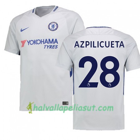 Jalkapallo Pelipaidat Chelsea AZPILICUETA 28 Vieraspaita 2017-2018 Lyhythihainen