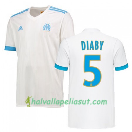 Jalkapallo Pelipaidat Olympique de Marseille ABOU DIABY 5 Kotipaita 2017-2018 Lyhythihainen