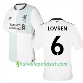 Jalkapallo Pelipaidat Liverpool LOVREN 6 Vieraspaita 2017-2018 Lyhythihainen