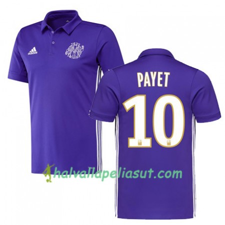 Jalkapallo Pelipaidat Olympique de Marseille Dimitri Payet 10 3 Paita 2017-2018 Lyhythihainen