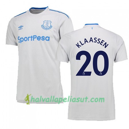 Jalkapallo Pelipaidat Everton KLAASSEN Vieraspaita 2017-2018 Lyhythihainen