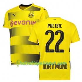 Jalkapallo Pelipaidat Borussia Dortmund PULISIC 22 Kotipaita 2017-2018 Lyhythihainen