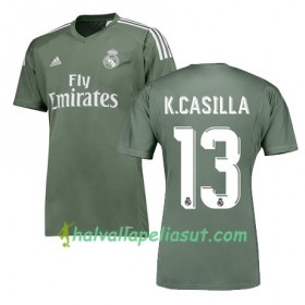 Jalkapallo Pelipaidat Real Madrid K CASILLA 13 Kotipaita 2017-2018 Lyhythihainen
