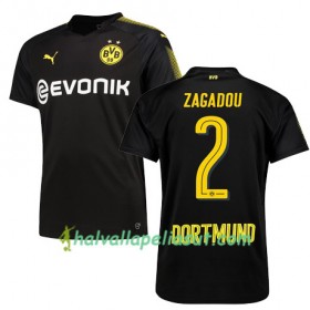 Jalkapallo Pelipaidat Borussia Dortmund ZAGADOU 2 Vieraspaita 2017-2018 Lyhythihainen
