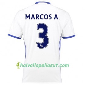 Jalkapallo Pelipaidat Chelsea MARCOS A 3 3 Paita 2017-2018 Lyhythihainen