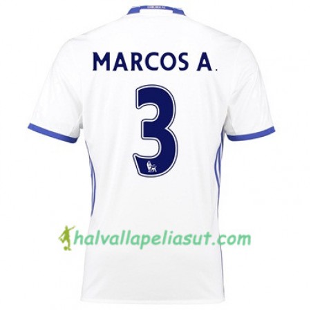 Jalkapallo Pelipaidat Chelsea MARCOS A 3 3 Paita 2017-2018 Lyhythihainen