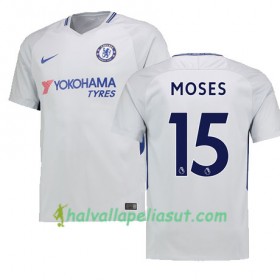 Jalkapallo Pelipaidat Chelsea MOSES 15 Vieraspaita 2017-2018 Lyhythihainen