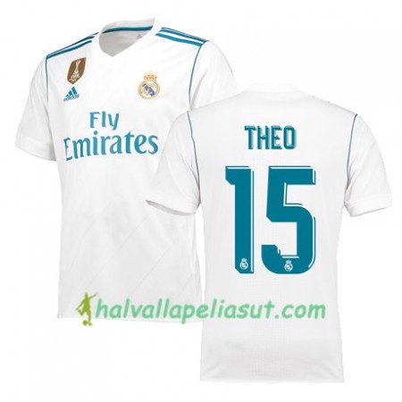 Jalkapallo Pelipaidat Real Madrid THEO 15 Kotipaita 2017-2018 Lyhythihainen