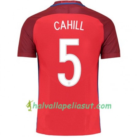 Jalkapallo Pelipaidat Englanti CAHILL Vieraspaita Euro 2016