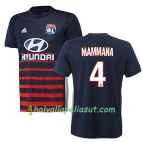 Jalkapallo Pelipaidat Olympique Lyonnais EMANUEL MAMMANA 4 Vieraspaita 2017-2018 Lyhythihainen