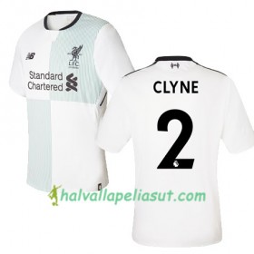 Jalkapallo Pelipaidat Liverpool CLYNE 2 Vieraspaita 2017-2018 Lyhythihainen