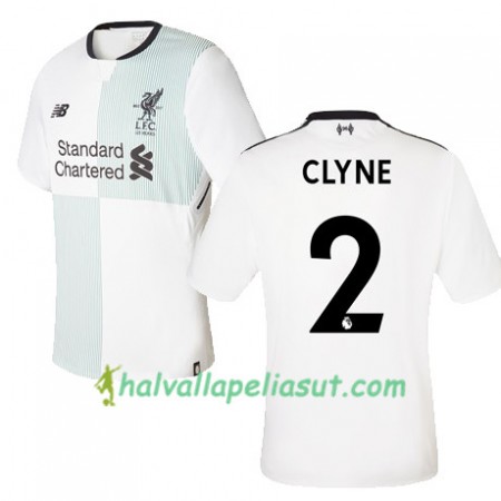 Jalkapallo Pelipaidat Liverpool CLYNE 2 Vieraspaita 2017-2018 Lyhythihainen