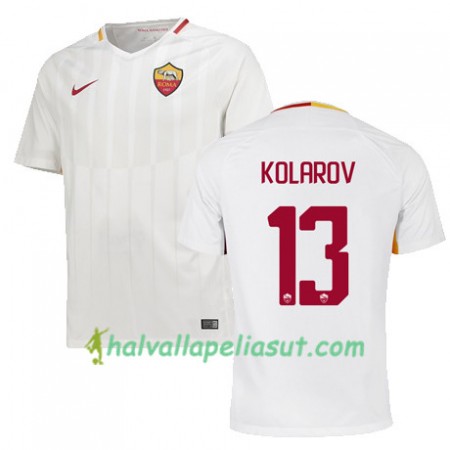 Jalkapallo Pelipaidat AS Roma KOLAROV 13 Vieraspaita 2017-2018 Lyhythihainen