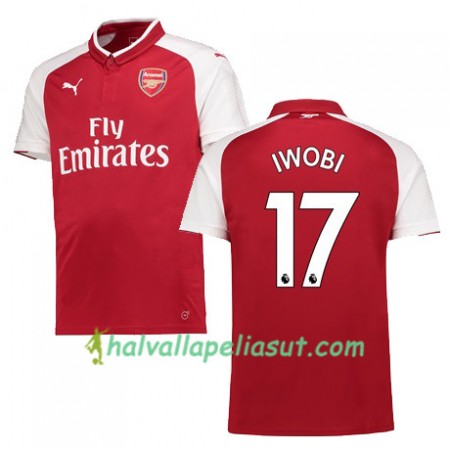 Jalkapallo Pelipaidat Arsenal IWOBI 17 Kotipaita 2017-2018 Lyhythihainen