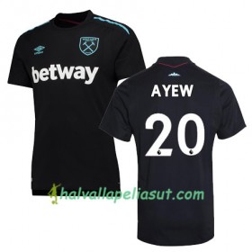 Jalkapallo Pelipaidat West Ham United A AYEW Vieraspaita 2017-2018 Lyhythihainen