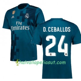 Jalkapallo Pelipaidat Real Madrid DANI CEBALLOS 24 3 Paita 2017-2018 Lyhythihainen