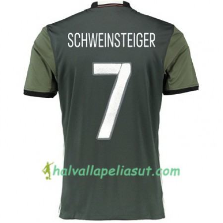 Jalkapallo Pelipaidat Saksa BASTIAN SCHWEINSTEIGER Vieraspaita Euro 2016
