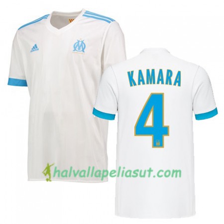 Jalkapallo Pelipaidat Olympique de Marseille KAMARA 4 Kotipaita 2017-2018 Lyhythihainen
