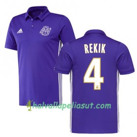 Jalkapallo Pelipaidat Olympique de Marseille KARIM REKIK 4 3 Paita 2017-2018 Lyhythihainen