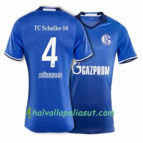 Jalkapallo Pelipaidat FC Schalke 04 HOWEDES 4 Kotipaita 2017-2018 Lyhythihainen