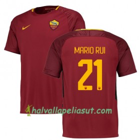 Jalkapallo Pelipaidat AS Roma MARIO RUI 21 Kotipaita 2017-2018 Lyhythihainen