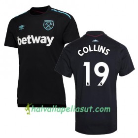 Jalkapallo Pelipaidat West Ham United COLLINS Vieraspaita 2017-2018 Lyhythihainen