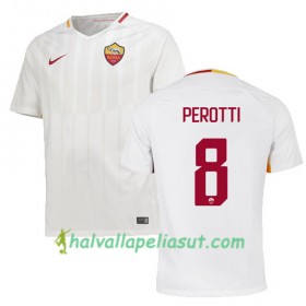 Jalkapallo Pelipaidat AS Roma PEROTTI 8 Vieraspaita 2017-2018 Lyhythihainen