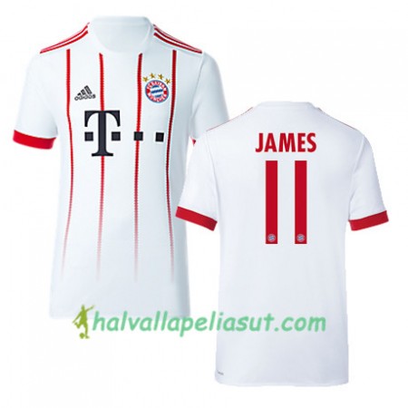 Jalkapallo Pelipaidat FC Bayern München JAMES 11 3 Paita 2017-2018 Lyhythihainen