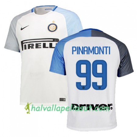 Jalkapallo Pelipaidat Inter PINAMONTI 99 Vieraspaita 2017-2018 Lyhythihainen