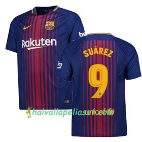 Jalkapallo Pelipaidat FC Barcelona SUAREZ Kotipaita 2017-2018 Lyhythihainen