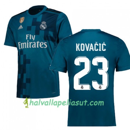 Jalkapallo Pelipaidat Real Madrid KOVACIC 23 3 Paita 2017-2018 Lyhythihainen