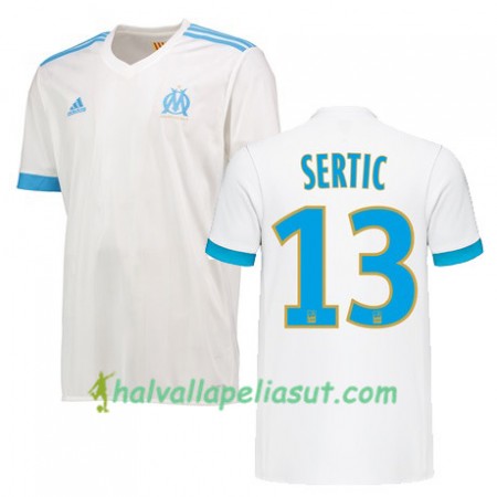 Jalkapallo Pelipaidat Olympique de Marseille Gregory Sertic 13 Kotipaita 2017-2018 Lyhythihainen