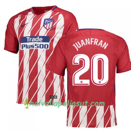 Jalkapallo Pelipaidat Atlético Madrid JUANFRAN 20 Kotipaita 2017-2018 Lyhythihainen