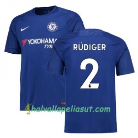 Jalkapallo Pelipaidat Chelsea RUDIGER 2 Kotipaita 2017-2018 Lyhythihainen