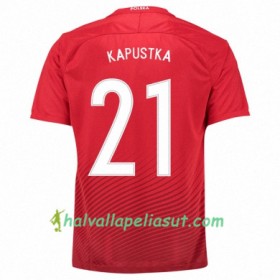 Jalkapallo Pelipaidat Puola BARTOSZ KAPUSTKA Vieraspaita Euro 2016