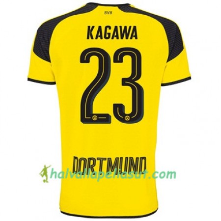 Jalkapallo Pelipaidat Borussia Dortmund KAGAWA 23 3 Paita 2017-2018 Lyhythihainen