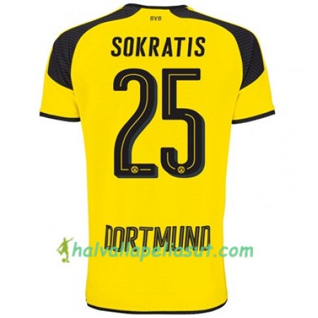 Jalkapallo Pelipaidat Borussia Dortmund SOKRATIS 25 3 Paita 2017-2018 Lyhythihainen