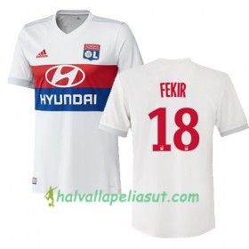 Jalkapallo Pelipaidat Olympique Lyonnais NABIL FEKIR 18 Kotipaita 2017-2018 Lyhythihainen