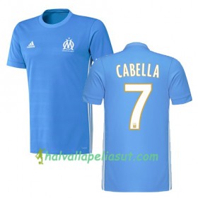 Jalkapallo Pelipaidat Olympique de Marseille REMY CABELLA 7 Vieraspaita 2017-2018 Lyhythihainen