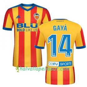 Jalkapallo Pelipaidat Valencia CF GAYA Vieraspaita 2017-2018 Lyhythihainen