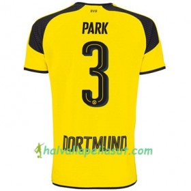Jalkapallo Pelipaidat Borussia Dortmund PARK 3 3 Paita 2017-2018 Lyhythihainen