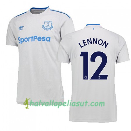 Jalkapallo Pelipaidat Everton LENNON Vieraspaita 2017-2018 Lyhythihainen