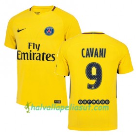 Jalkapallo Pelipaidat Paris SG EDINSON CAVANI 9 Vieraspaita 2017-2018 Lyhythihainen